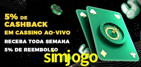Promoções do cassino ao Vivo simjogo